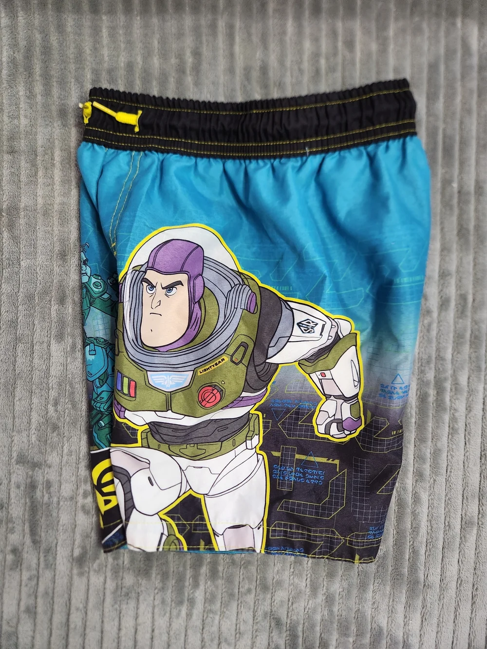 Buzz Lightyear Graphic Swim Shorts for Kids Blue Toy story size 4 swim trunks